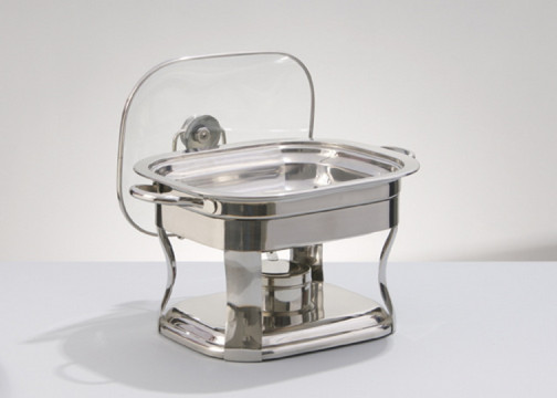 Stainless 4 Quart Square Chafing Dish